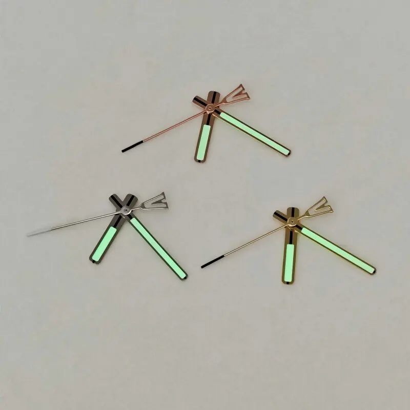 2026 New NH35 Hands 8.5mm 12.5mm 13mm Watch Hands Green Luminous Watch Pointers for NH35/NH36/NH34/NH38 Movement Accessories
