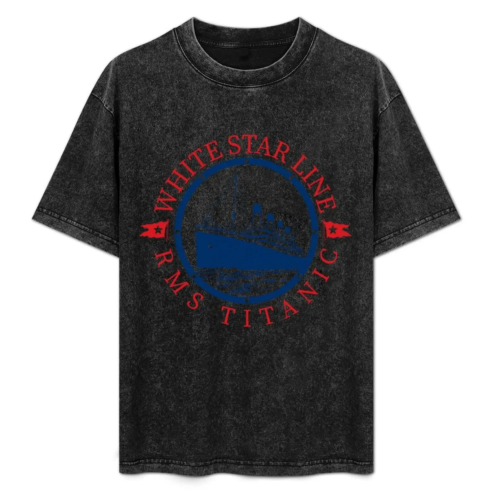 

Titanic Captain Vintage Cruise Sinking Ship Atlantic Ocean Voyage T-Shirt Breathable Workout Short Sleeve Top