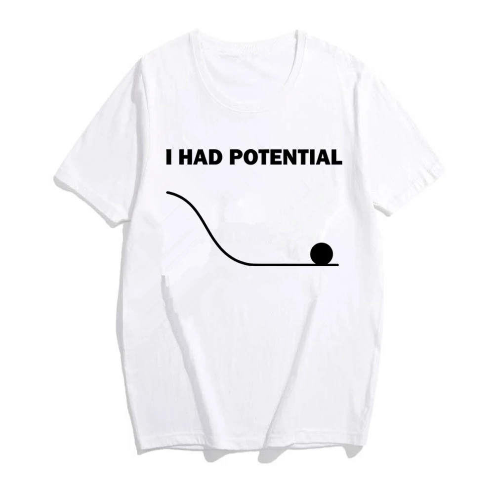 Project Hail Mary Shirt Dr Grace's I Had Potential T-Shirt Ryland Grace Sci-Fi Humor Shirt Gift Physic Tee Space Nerd Shirts Top