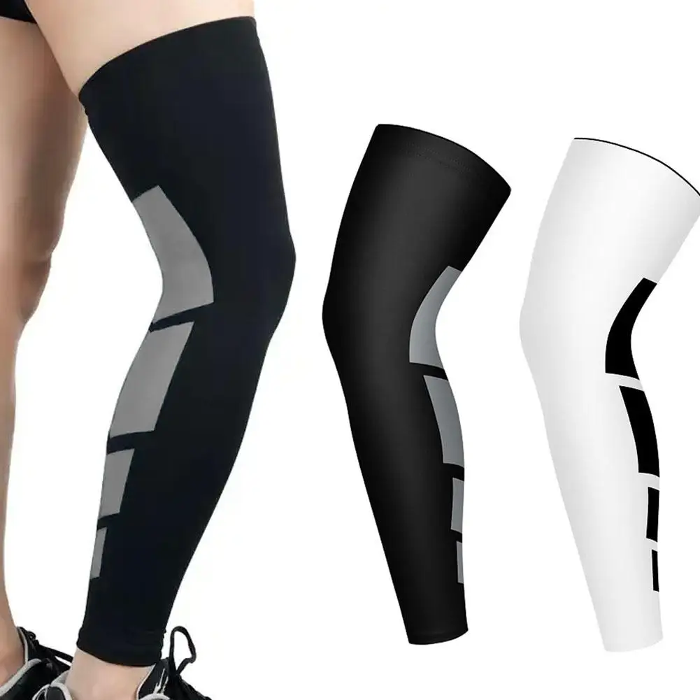 

Men Women Sports Compression Leg Sleeves Breathable Outdoor Leg Basketball Football Protection Sleeve Comfortable Cycling P6H7