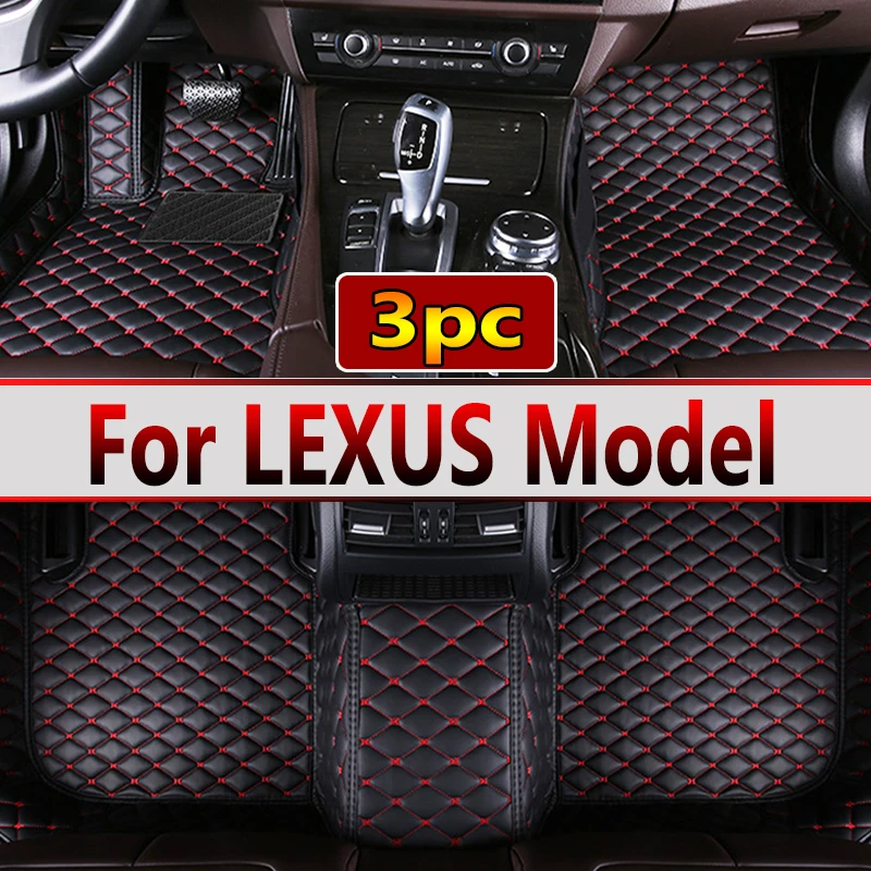 Car Floor Mats For LEXUS CT ES Ⅴ Ⅵ IS F Sport IS-C Conver GS GS430 GS Ⅲ GS300 GS250 GS350 GS200T GS450H Car Accessories