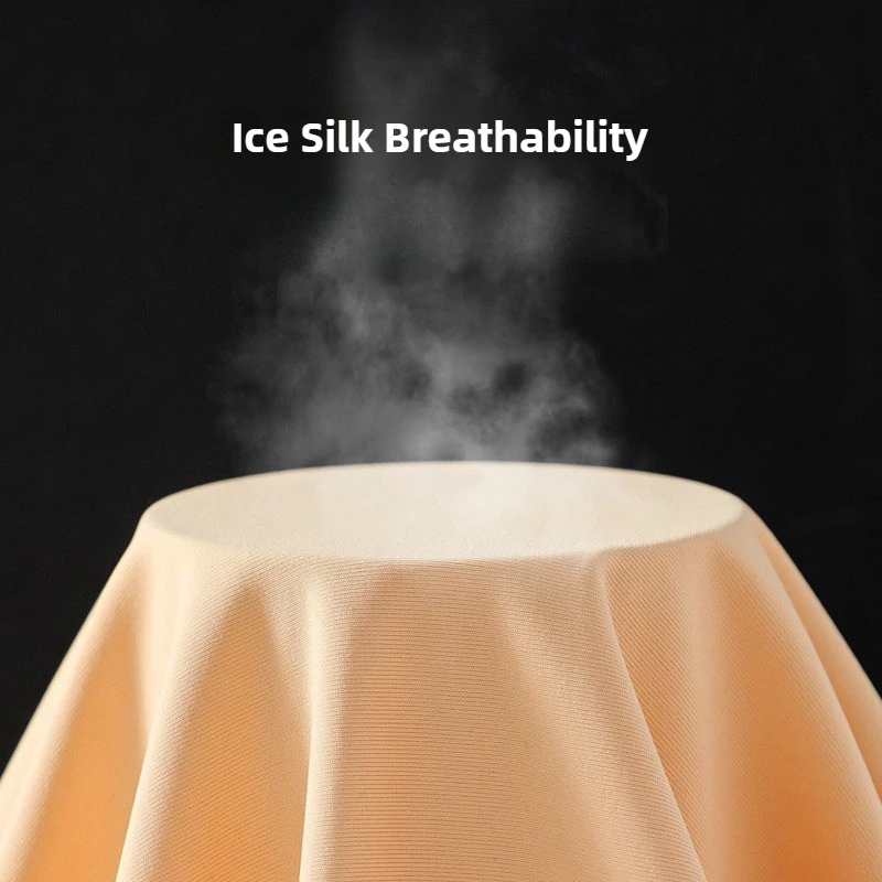 1/3 قطعة سراويل أمان نسائية من الحرير الجليدي بدون أثر مضادة للضوء سراويل صيفية رفيعة غير ملفوفة قابلة للتنفس الملاكمين