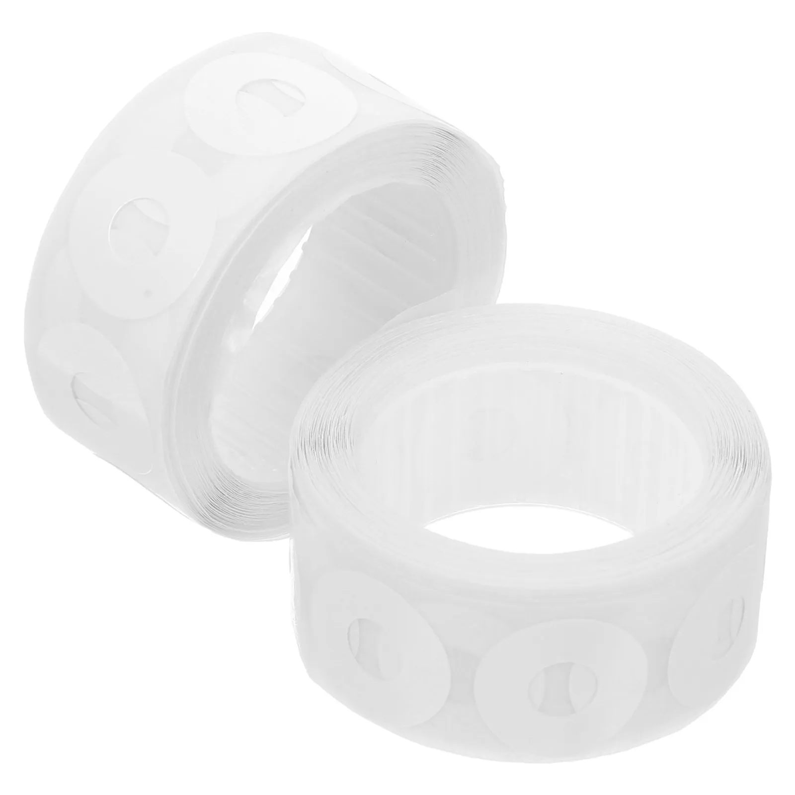 500Pcs Hole Punch Reinforcers White PVC Self Adhesive Paper Hole Protectors for Binder Repair Page Strengthening Labels