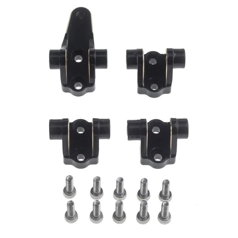 Brass Front And Rear Axle Lower Shock Mount Suspension Link Stand For 1/10 RC Crawler Car Traxxas TRX4 Upgrade Parts