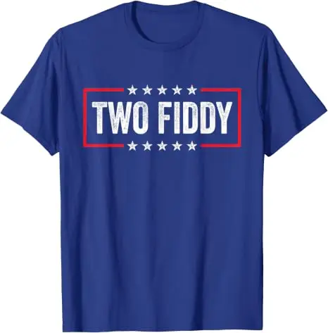 Two Fiddy America T-Shirt zum 250. Geburtstag, Y2k, 4. Juli, Two Fiddy George Washington Grafik-Outfit, USA-Flagge, patriotisches Adler-T-Shirt – Detail 7