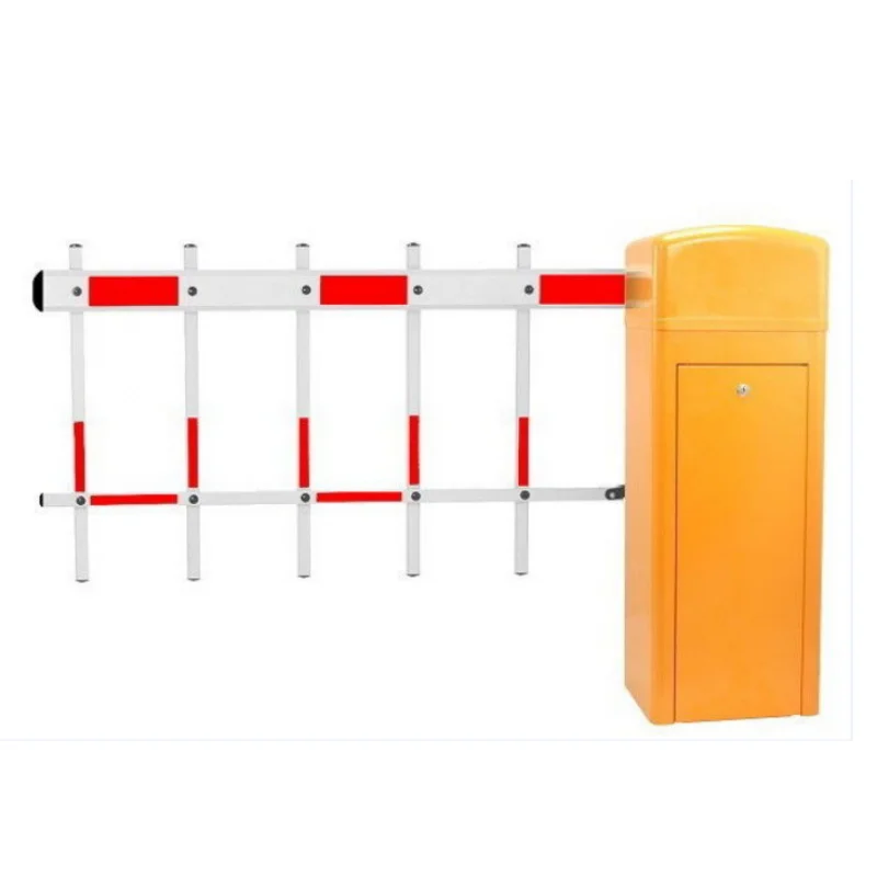 custom.Factory Direct Magnetic Automation Orange Parking Fence Barrier Gate