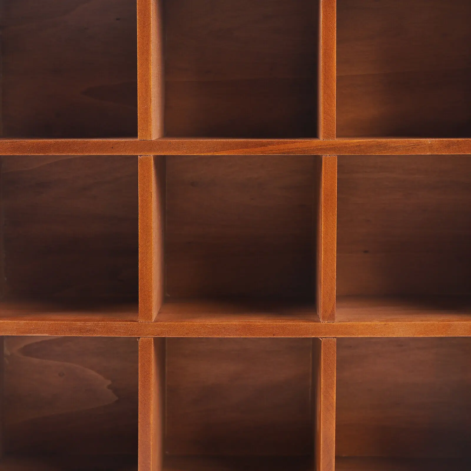 Robustes Aufbewahrungsregal aus Holz, Vintage-Vitrine aus Holz mit Metallgriff
