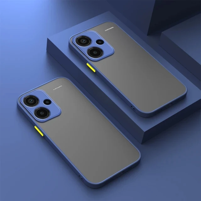 Stoßfeste, matte Rüstungshülle für Xiaomi Redmi Note 13 Pro+ 5G, weiche TPU-Stoßstange, klare Hart-PC-Abdeckung für Redmi Note13 Pro 4G 5G – Detail 6