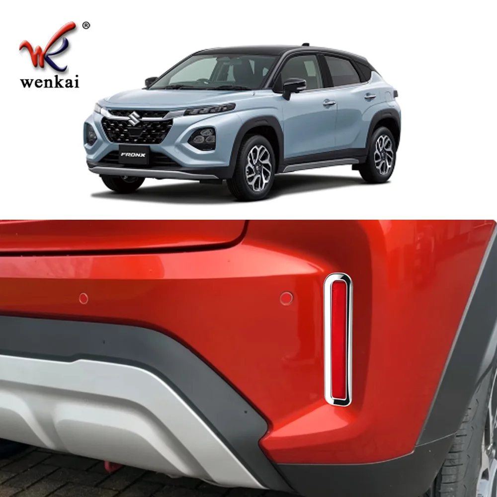 

Для Suzuki Fronx WDB3S WEB3S 2025 2026 ABS хромированный задний отражатель противотуманная фара крышка лампы накладка рамка Стайлинг гарнир