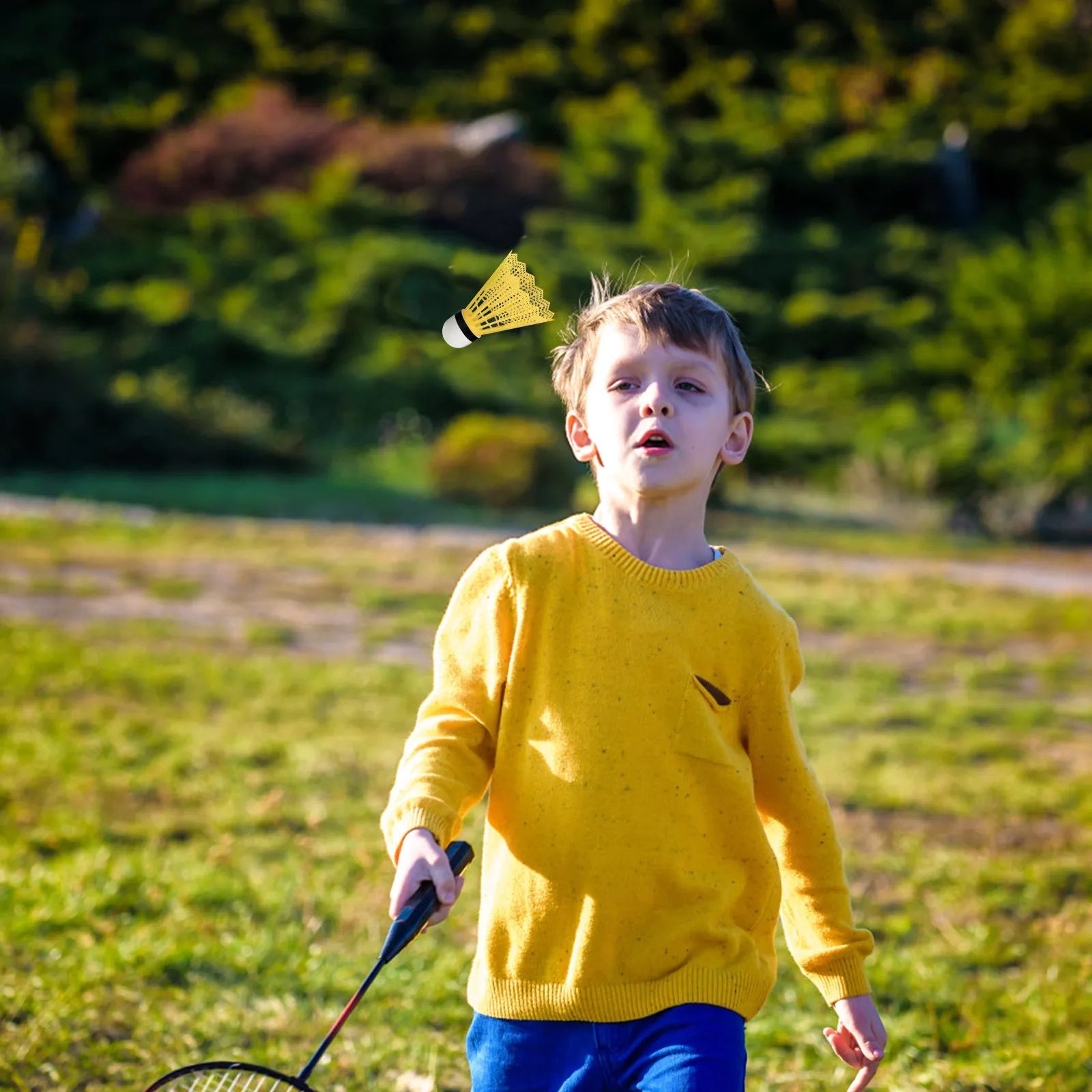 

24Pcs Plastic Shuttlecock Light Weight Colorful Badminton Balls Kids Children Playing Outdoor Indoor Children Shuttlecock