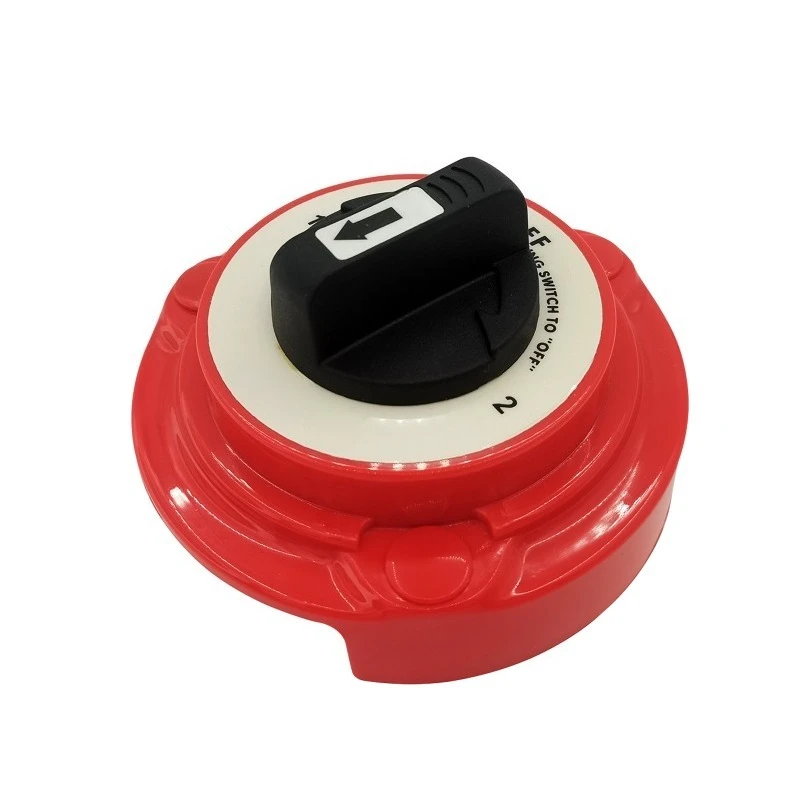 

Red switch, power-off switch, safety cut-off switch of battery power supply for fast boats and ships