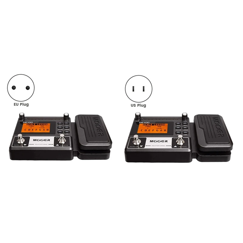 

MOOER GE100 Guitar Multi-Effects Processor Effect Pedal With Loop Recording Tuning Tap Tempo Rhythm Setting Scale