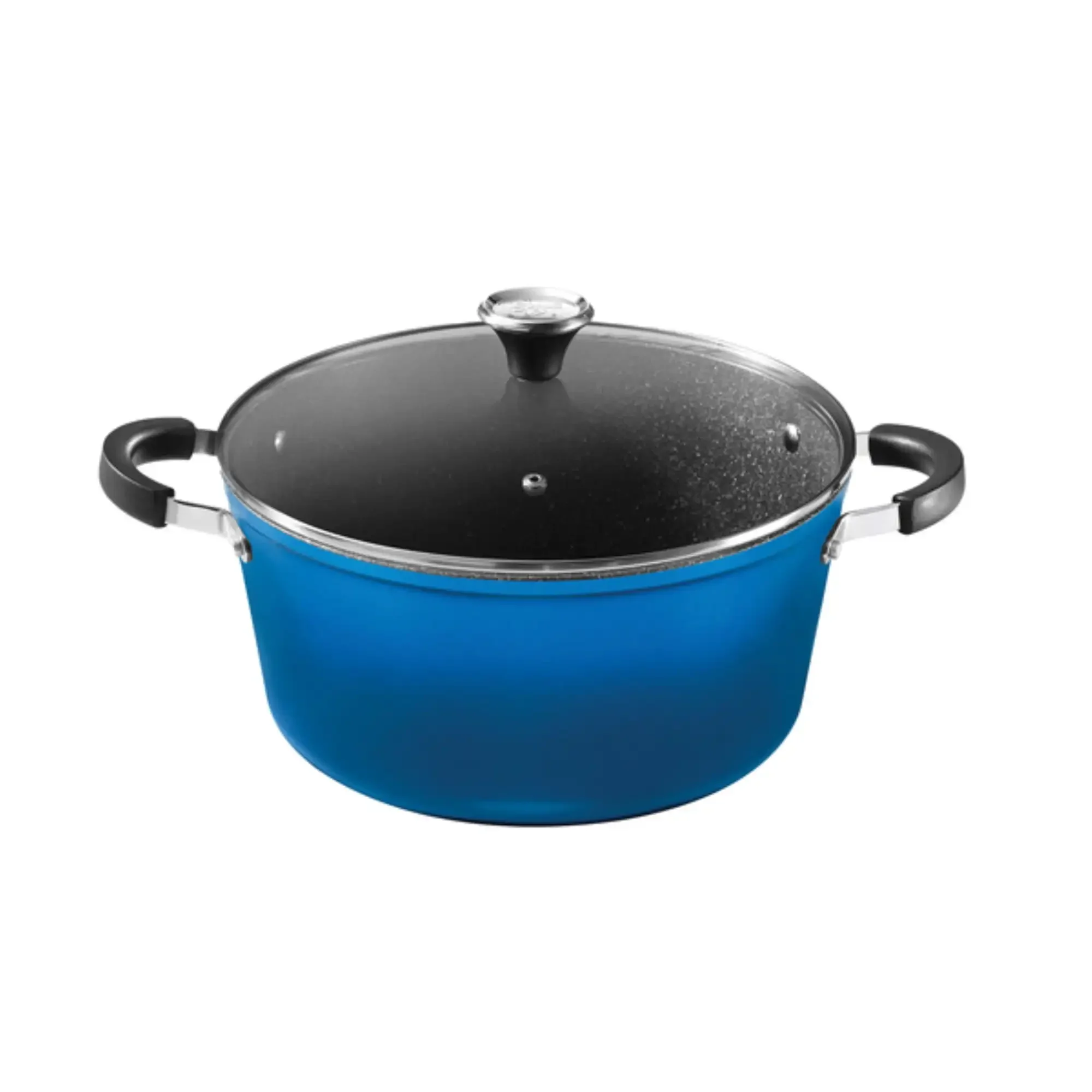 

СИНИЙ The Rock One Pot 7,2 Qt. Кастрюля с вентилируемой крышкой