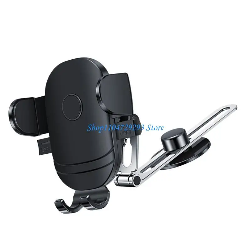 حامل هاتف Y2GD حامل هاتف دوار ذاتي اللصق مضاد للصدمات وقابل للطي