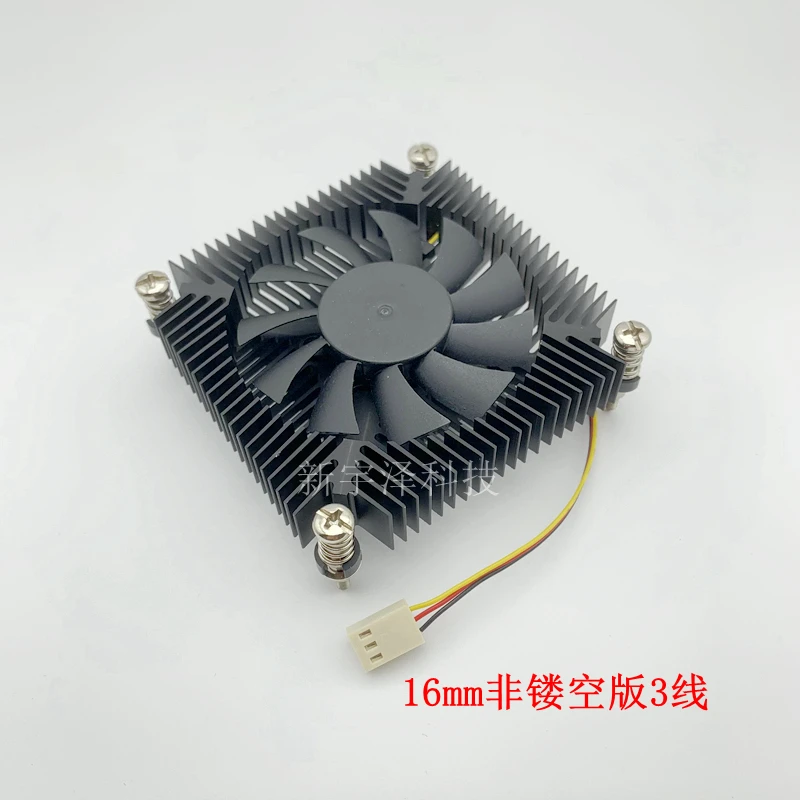 

Ультратонкий универсальный бесшумный вентилятор процессора, интерфейс 1150/1151, полая модель 16 мм, нижний выдувной радиатор