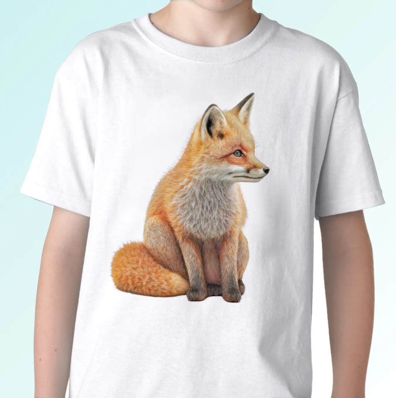 

Fox t shirt tee design top funny animal gift mens womens kids baby sizes