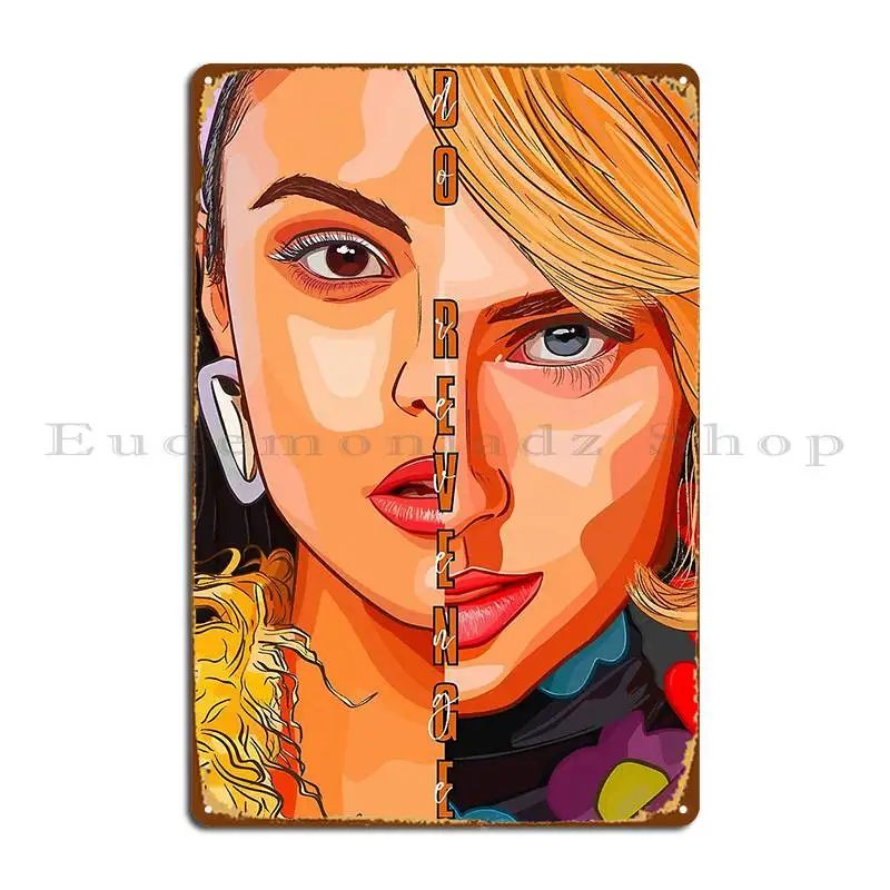Металлический плакат Eleanor And Drea S Vengeance, Декоративный Настенный декор, кинотеатр, жестяной плакат