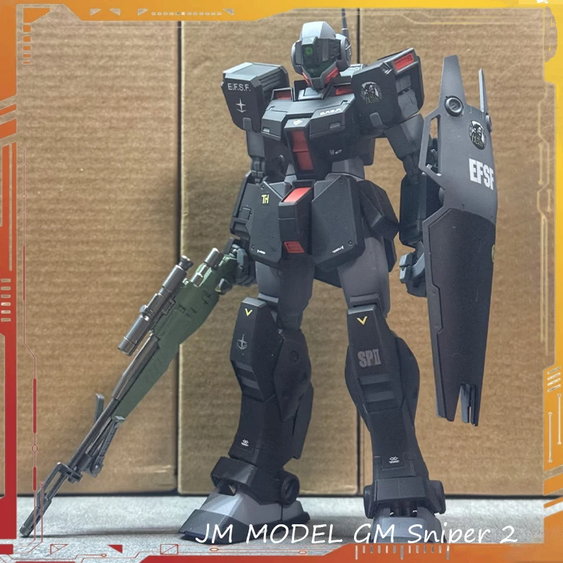 

Модель JM-02 KO MG GM Sniper 2, фигурка RGM-7930, черная смерть, масштаб 1/100, сборная модель, комплект, декор комнаты, подарок на день рождения