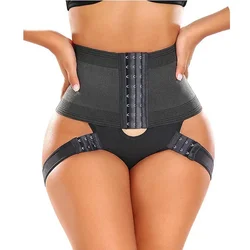 Dimmkof Sexy Butt Lifting Panties 6XL Tummy Control Body Shaper Thigh Bands Booty Lift Up Buttock Lifter Shapewear Panty Hollow