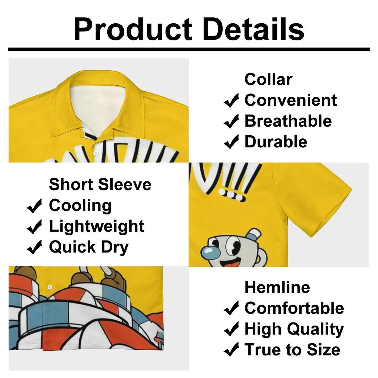 Summer Men/Women Fashion Cartoon Imitation Animation Style Print Breathable Loose Casual Can Be Worn Short-Sleeved Shirt