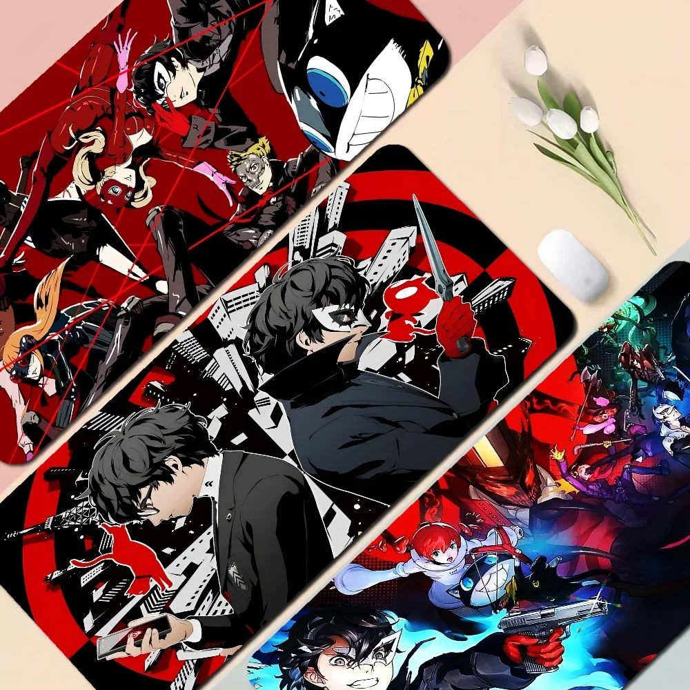 P-persona 5 C-classic Anime Extra Large Gaming Laptop Computer Desk Mat Mouse Pad Mouse Mat Notbook Mousepad Gamer