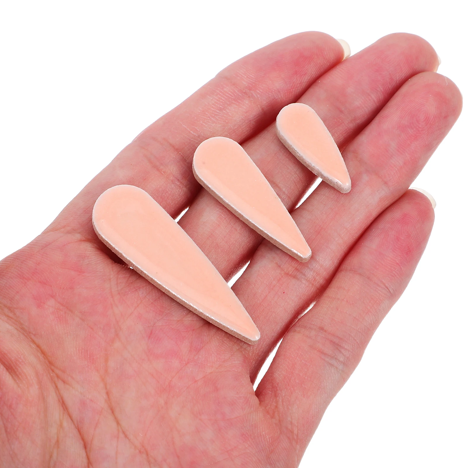 

Ceramic Raindrop Petal Design For Water Drop Ceramic Tile Making Supplies Diy Craft Wall Garden Decor Pink