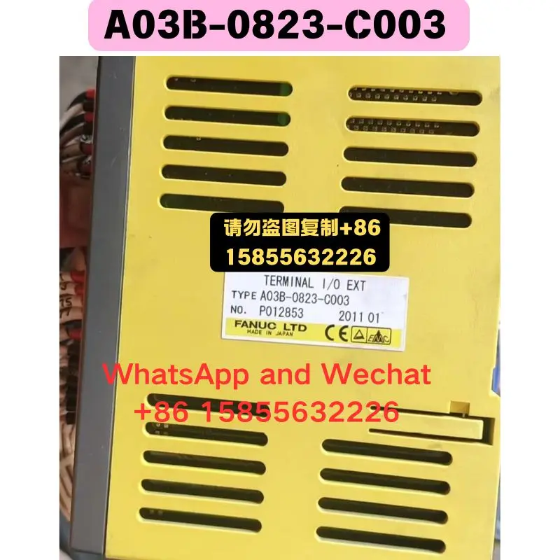 Used OEM disassembled parts module A03B-0823-C003 Functional test OK Fast Shipping