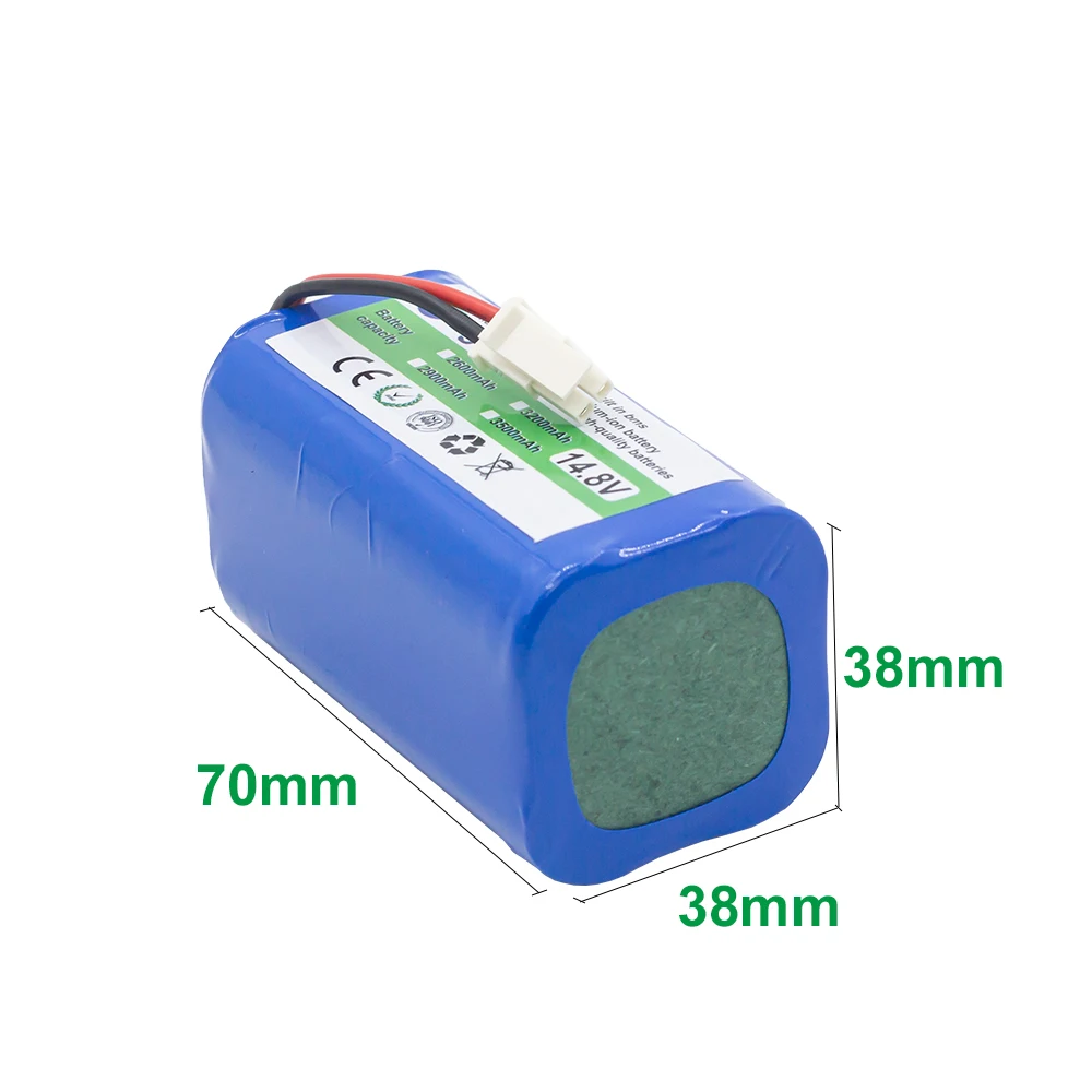 Gegeng 14.8V/14.4V 3200mAh for Polaris Imou battery Battery of sweeping robot charging battery, human vacuum cleaner accessories