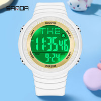 Outdoor Sport Watch Big Number Easy to Read Watches 50 Meter Water Resistant Men Digital Watch Unisex 43.5mm Clock for Women New