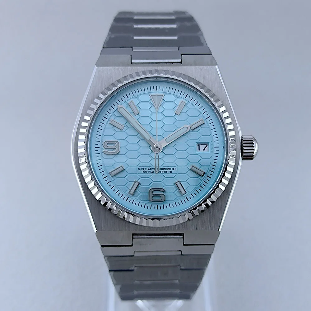 40mm PRX NH35 Watch Customized Logo Men's Watch Case Sapphire Watch For PRX Super Player NH35 Automatic Movement