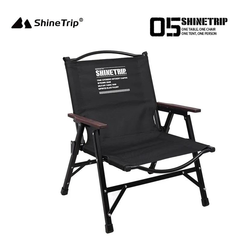 ShineTrip Portable Outdoor Folding Camping Chair Aluminum Al