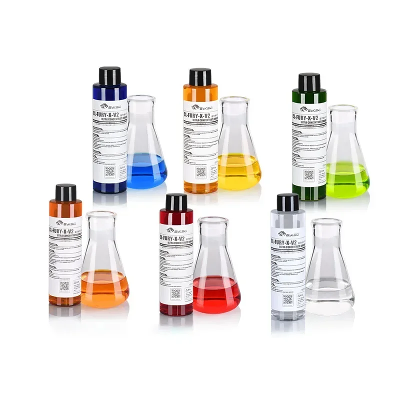 Bykski CL-FURY-X-V2 Super Concentrated Water Cooling Liquid Computer Radiator Opaque Anti-corrosion 150ml Thermal Fluid