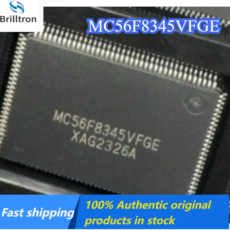 2-10PCS MC56F8345VFGE LQFP128 Microcontroller  Brand New Original in Stock , Fast Shipping.