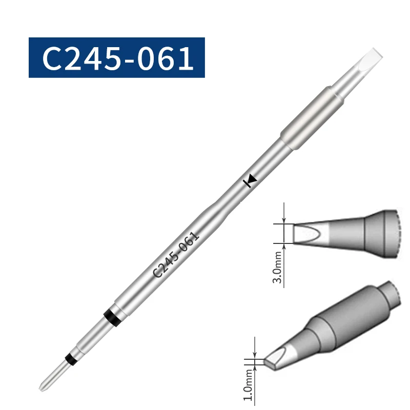 C245 soldering iron tip C245-061 C245-406 C245-407 C245-758 Welding Nozzle Compatible With T245 Soldering Station Tools