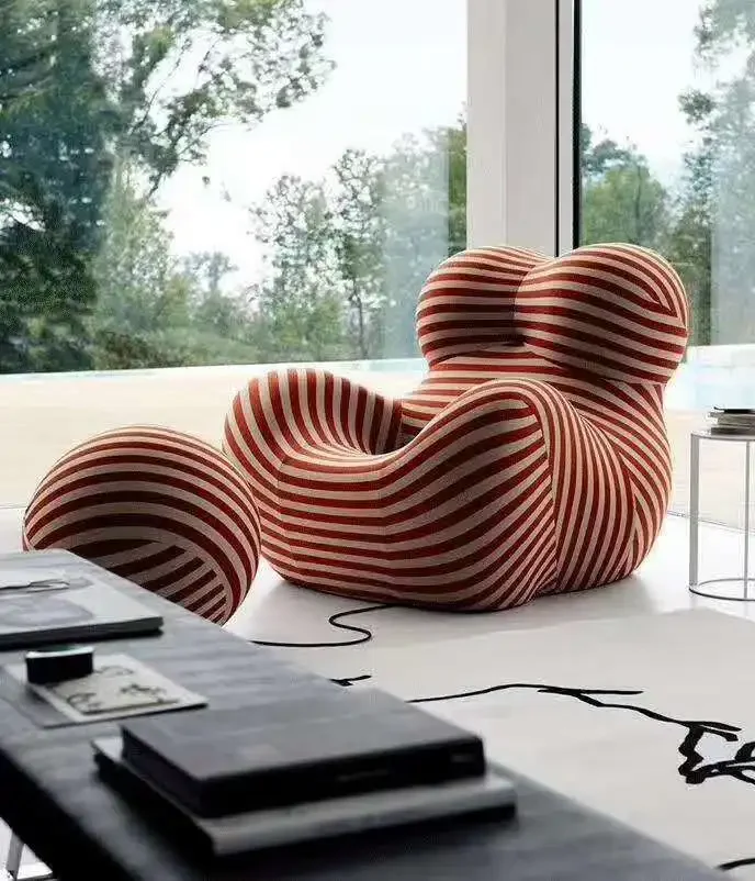 Nordic, lounge chair, lazy, sofa, comfortable, sedentary