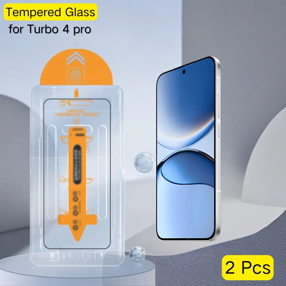 

Защитная пленка для экрана Xiaomi Redmi Turbo 4 Pro, 2 шт., стекло, без пыли, прозрачная пленка из закаленного стекла для Redmi Turbo 4