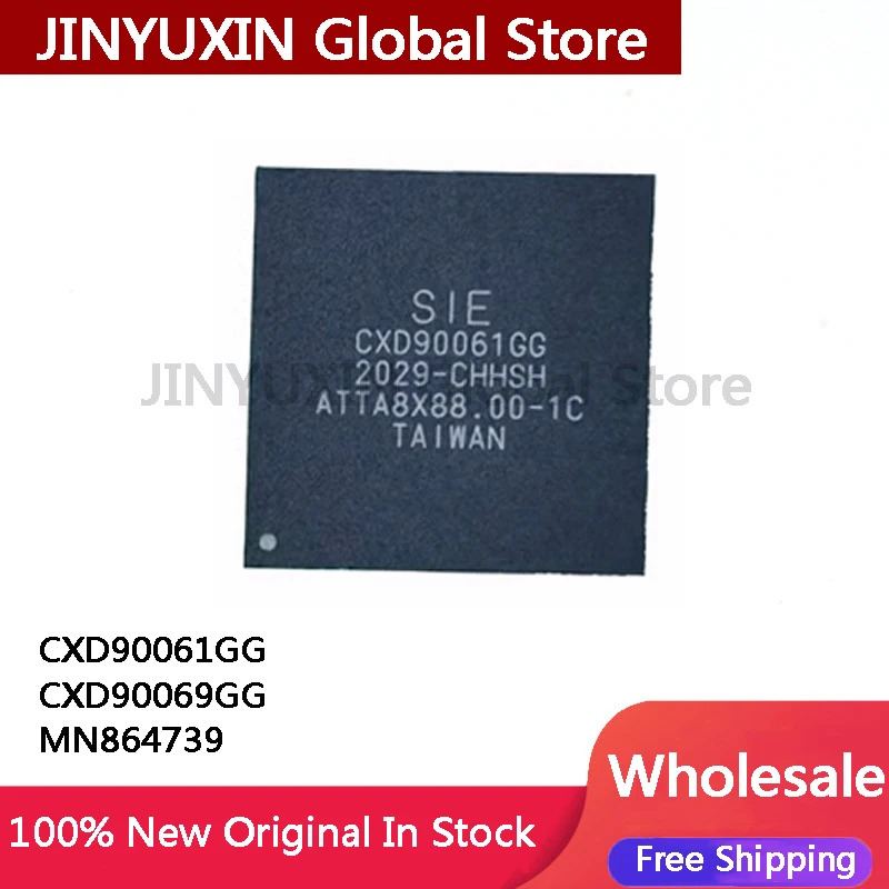 1 قطعة CXD90061GG MN864739 QFN80 PS5 المضيف HD رقاقة CXD90069GG بغا IC رقاقة في المخزون بالجملة #1