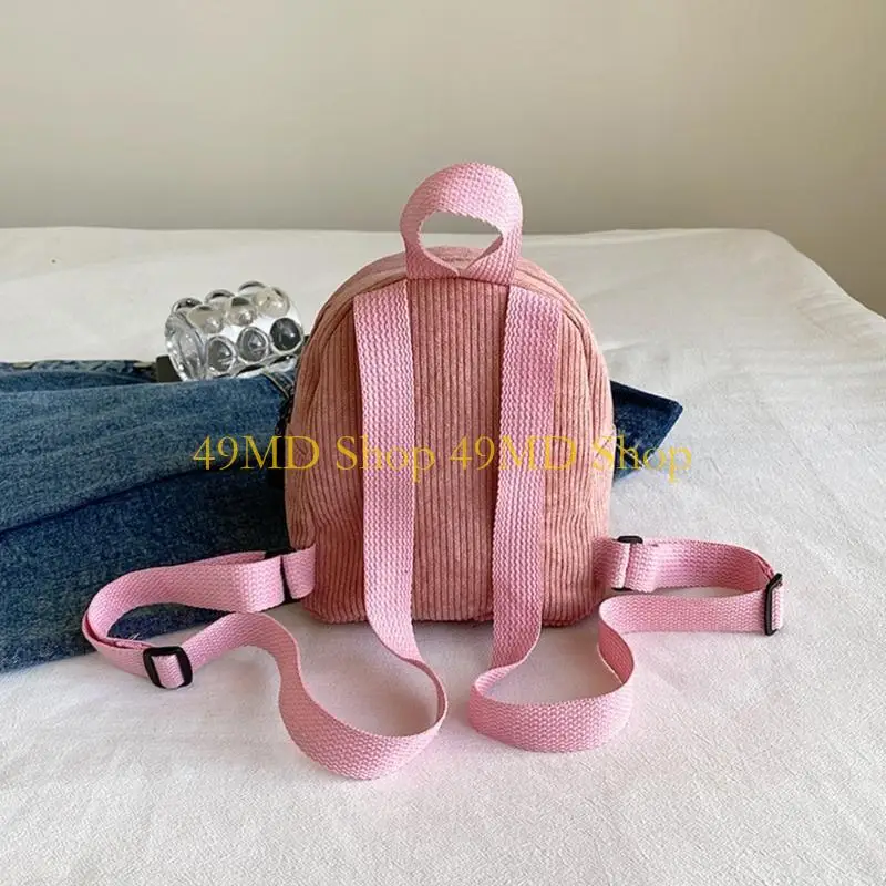 49MD Reiserucksack für Frauen Mini Rucksack Schule Rucksack Cordpack Cordpack