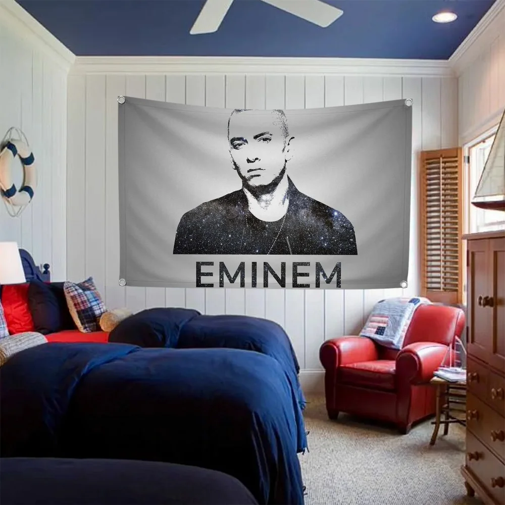 Double Penetration Eminem Custom Flag to Hang Decorative Flags and Banners Flags for Rooms Outdoor Decor Home Garden Decorations