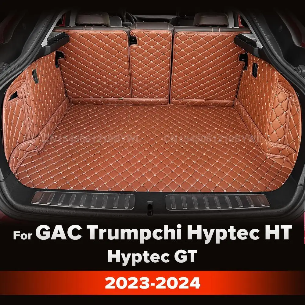 

For GAC Trumpchi Hyptec HT、 Hyptec GT 2023-2024 Auto Full Coverage Trunk Mat Car Protective Pad Cargo Liner Interior Accessories