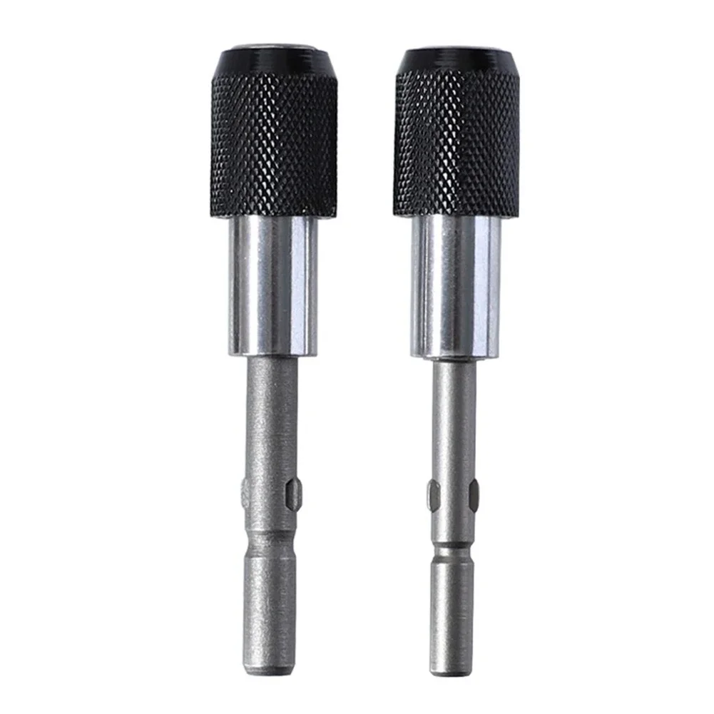 Hand Tools Extend Bar 2pcs 5mm To 1/4 Hex Shank Tools 6mm 801 802 Drill Bit Extend Bar Magnetic Screwdriver Bit