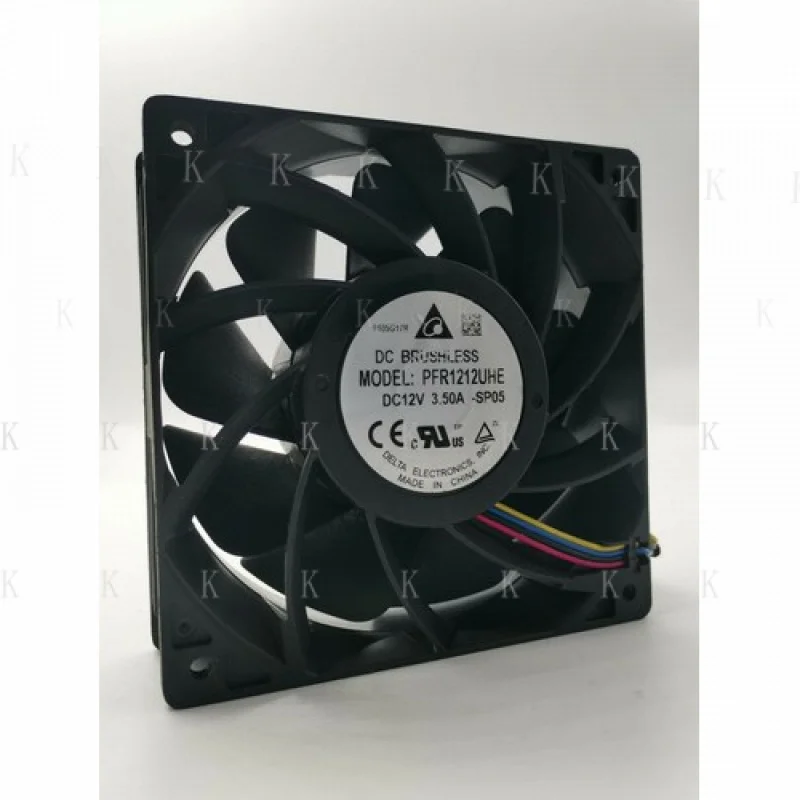 

C for Delta PFR1212UHE 12038 12V 3.5A 120mm 4-wire PWM server violent cooling fan