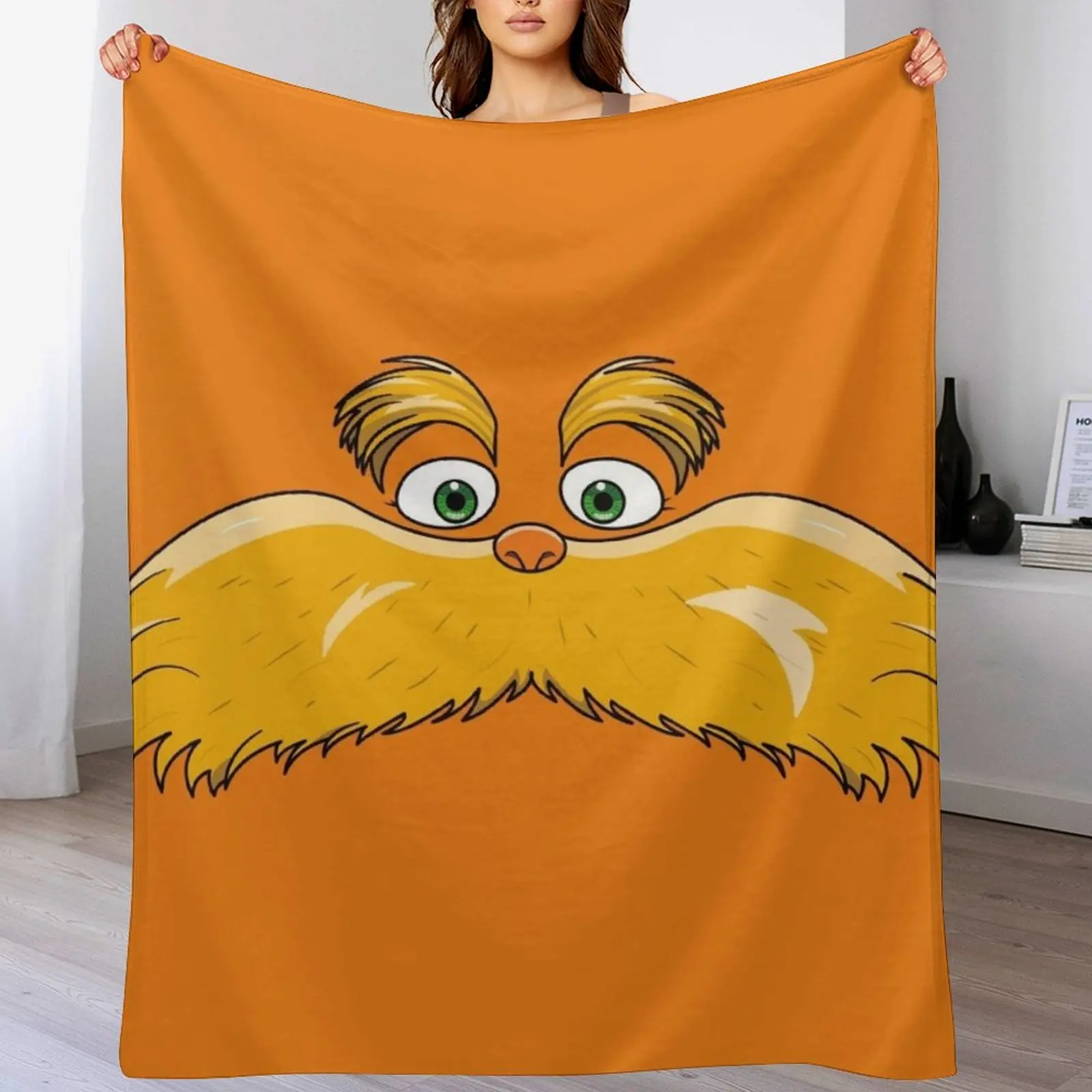 

The Lorax Throw Blanket Thin Soft Blanket for Summer Night Sleeping