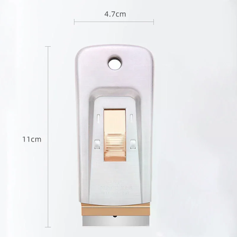 All-Purpose Cleaning Scraper, Telescopic Steel Tool to Remove Stickers, Paint & Grime from Glass, Tile & Walls, Easy to Use