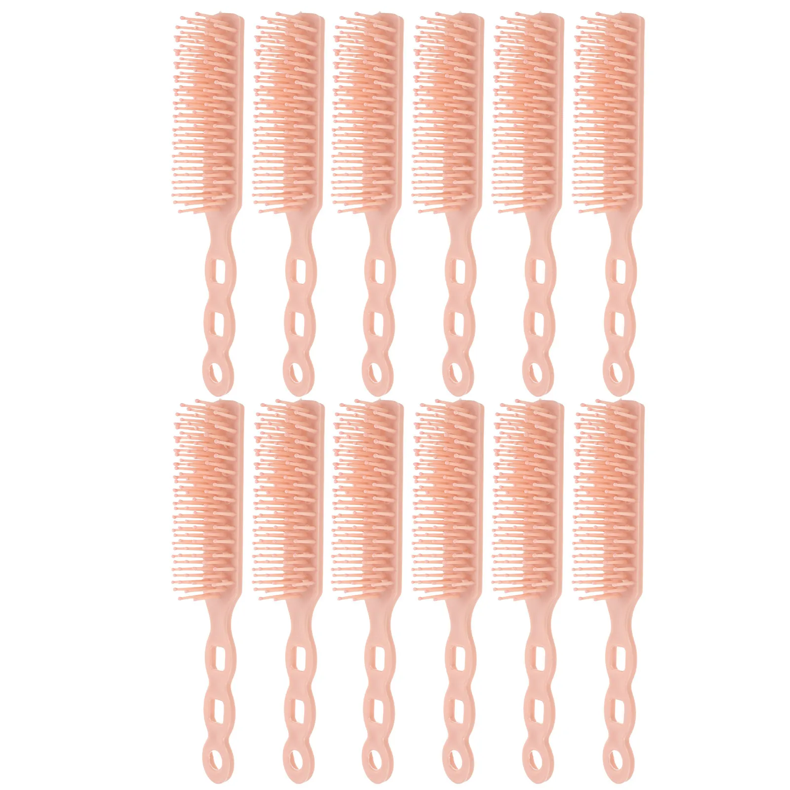 

12Pcs Professional Salon Hair Comb Set Heat Resistant Anti- -Shaped Styling Comb for Women Barber Hair Stylist Supplies