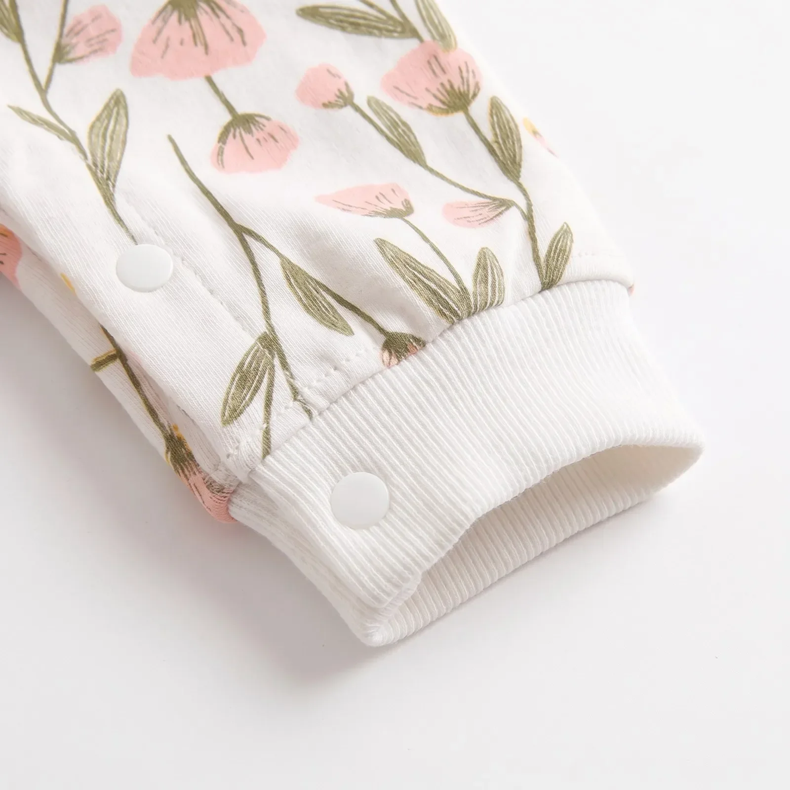 Baby Mädchen Frühling Niedliche Blumen-Strampler Langarm Säuglings-Jumpsuits Kleidung Herbst – Detail 8