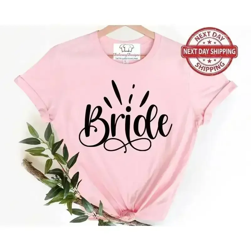 Bride T Shirt to Be EngagemenT Honeymoon Bridal Wedding Shower Future Mrs