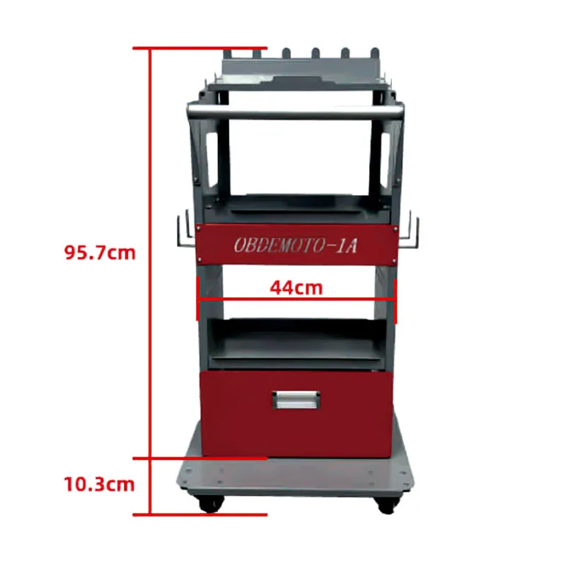 OBDEMOTO-1A Multi-Purpose Tool Cart For Motorcycles & Cars - Efficient Repair Storage Solution