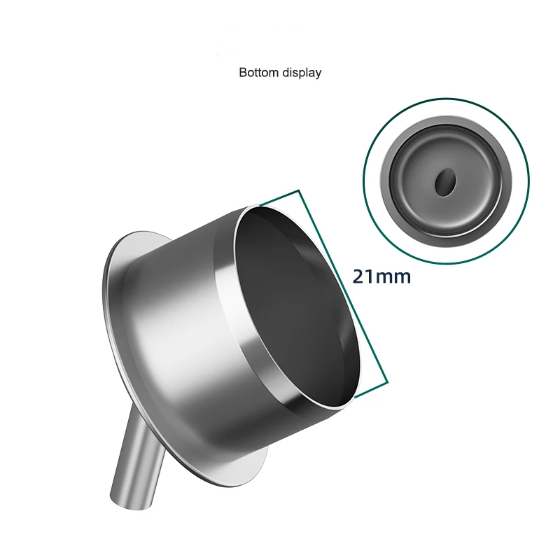 Hot Air Gun Nozzles 4.5mm/6mm/8mm Heat Gun Nozzle For BST-863 Customized Microscope Curved Hot Air Gun for BGA Soldering Repair