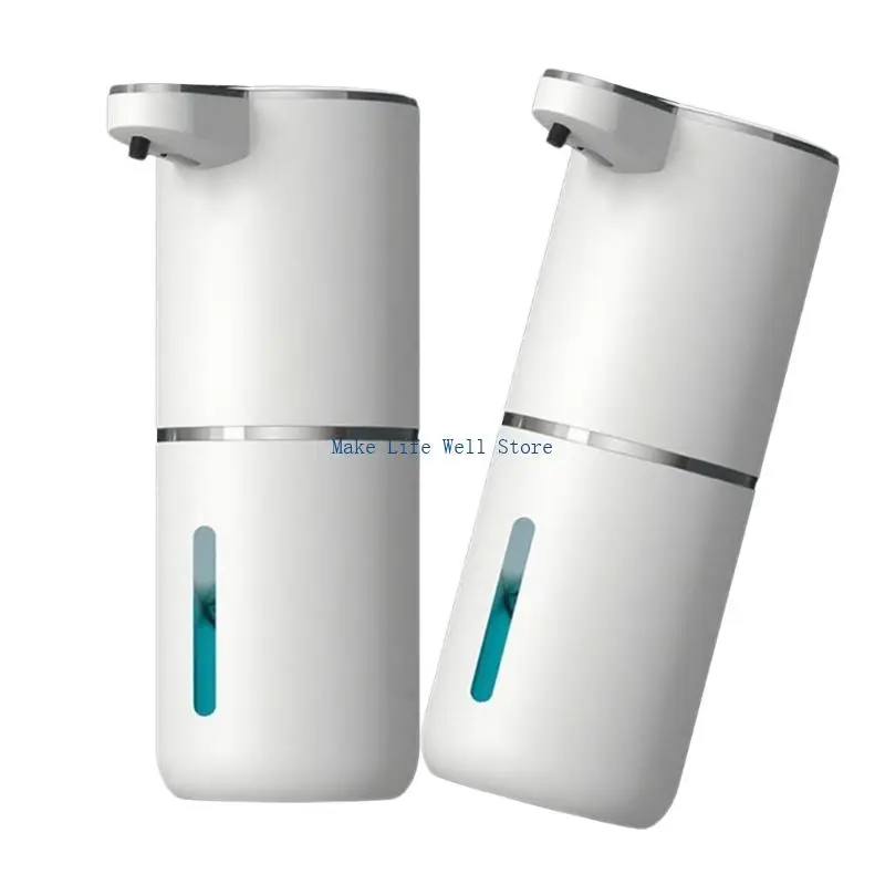  Automatic Hand Soap Dispenser Touchless Hand Washer Countertops 380ml Soap Dispenser for Home Restaurant Easy to Use